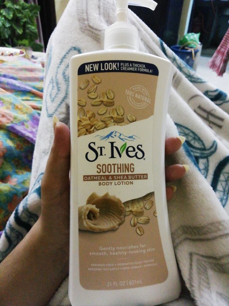 oatmeal and shea butter lotion