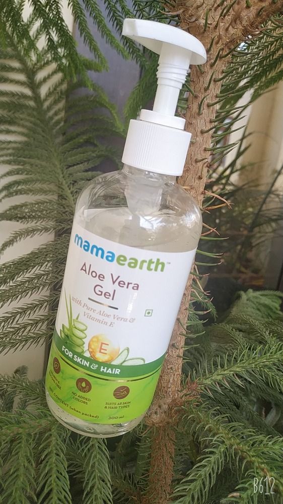 mamaearth aloe vera gel
