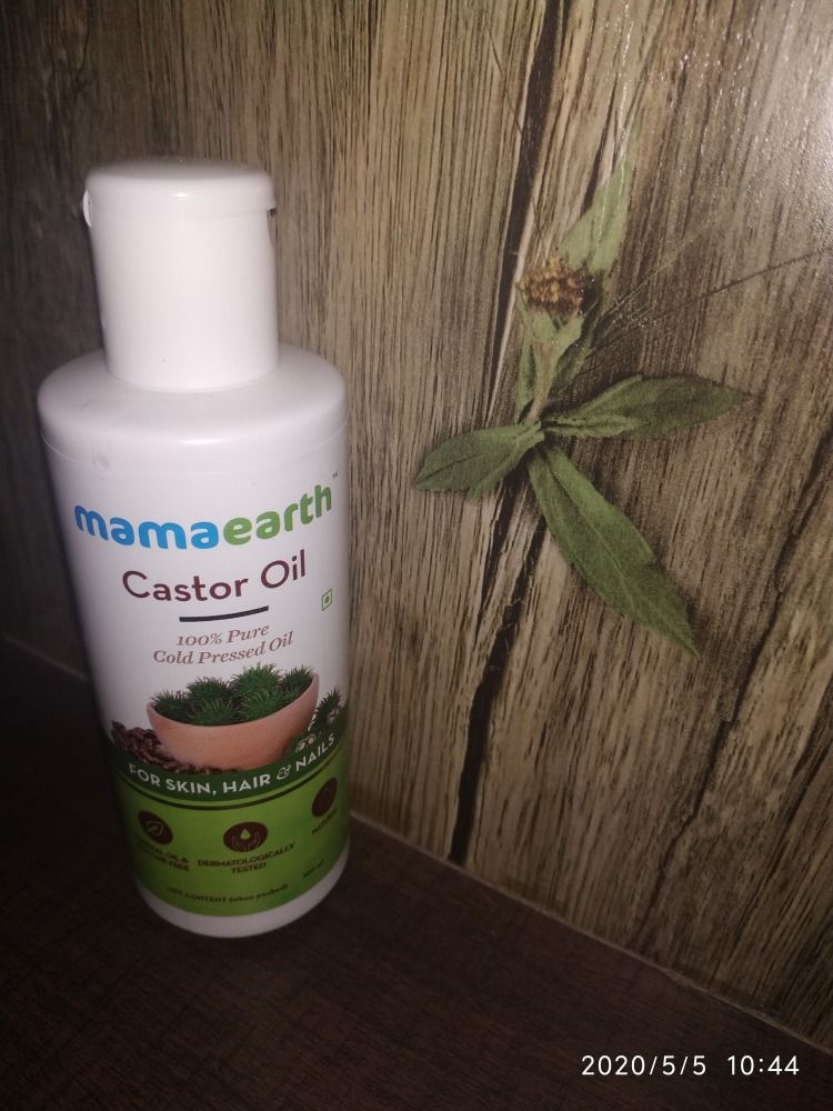 mamaearth castor oil