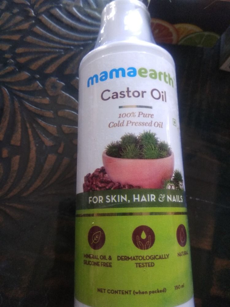 mamaearth castor oil