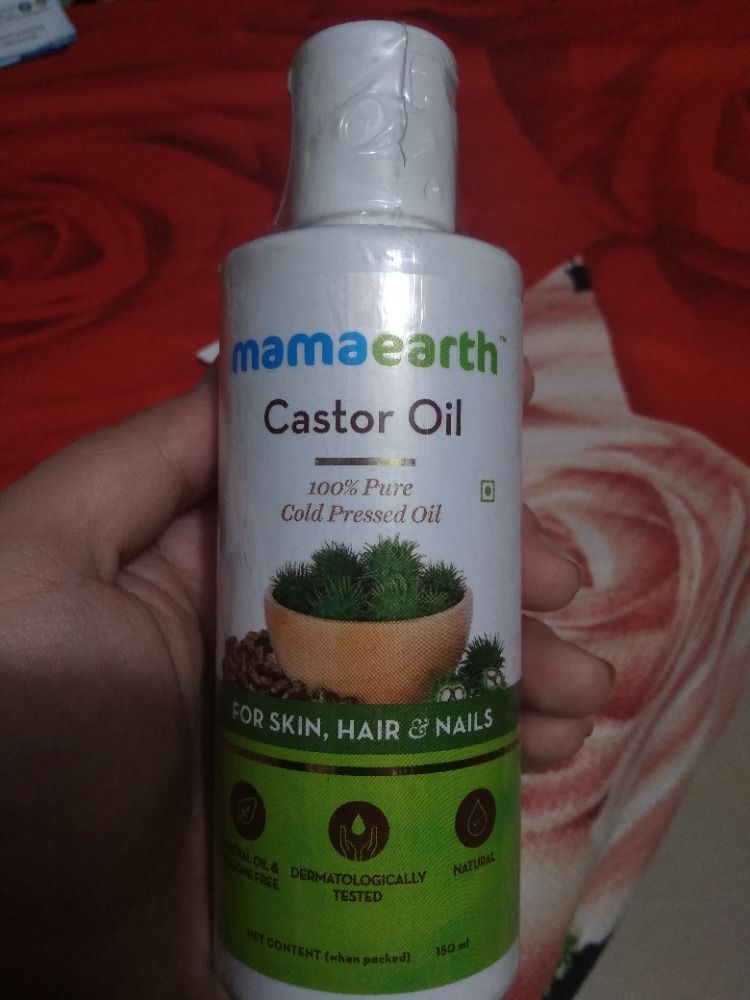 mamaearth castor oil