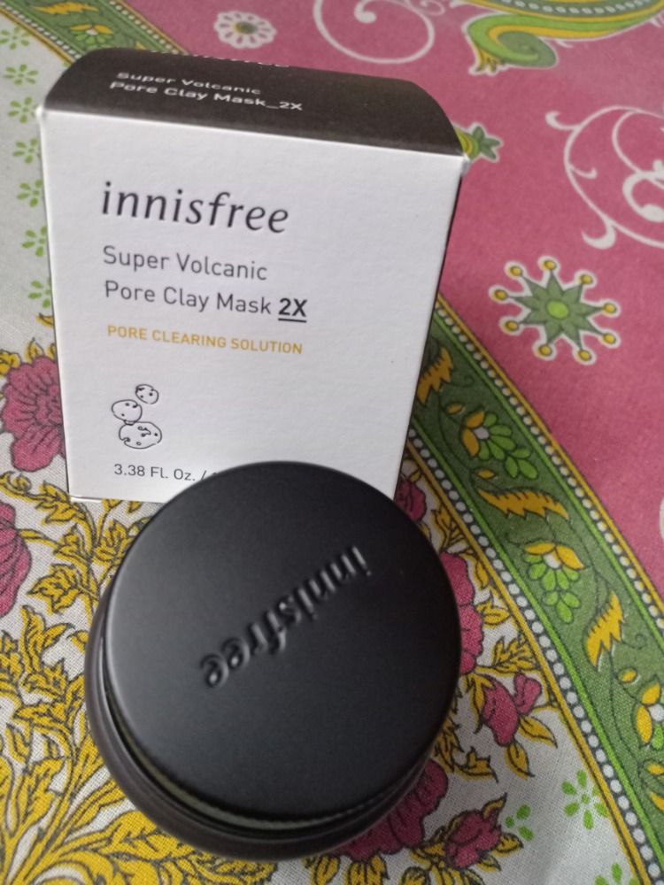 Innisfree Super Volcanic Pore Clay Mask 2x Review Nykaa