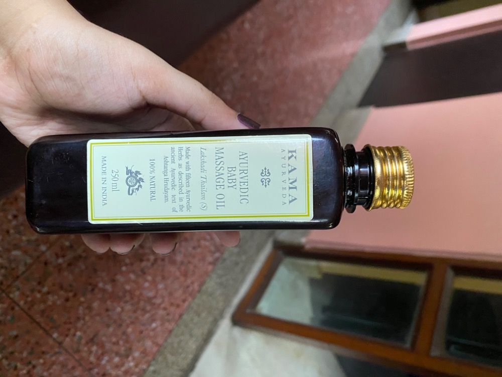 kama baby massage oil