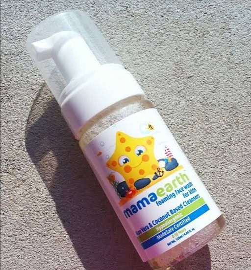 mamaearth baby face wash