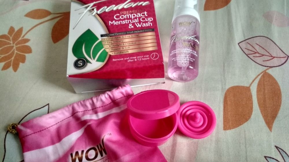 Wow Freedom Reusable Menstrual Cup And Wash Pre Childbirth Small Above 30 Years Review Nykaa