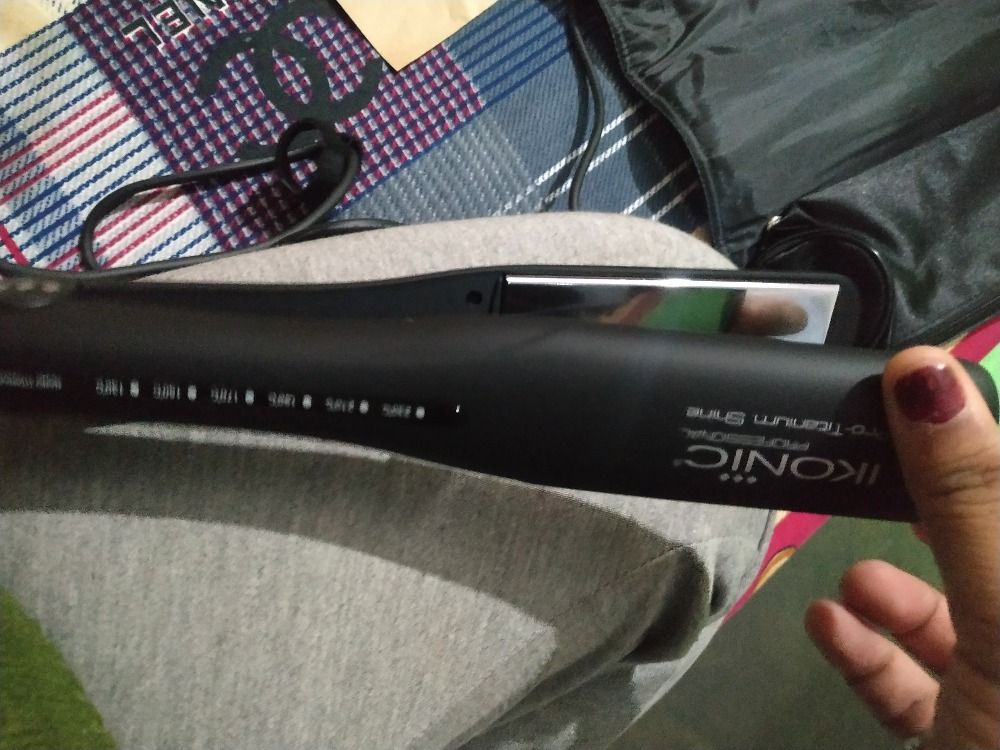 ikonic pts pro titanium shine straightener