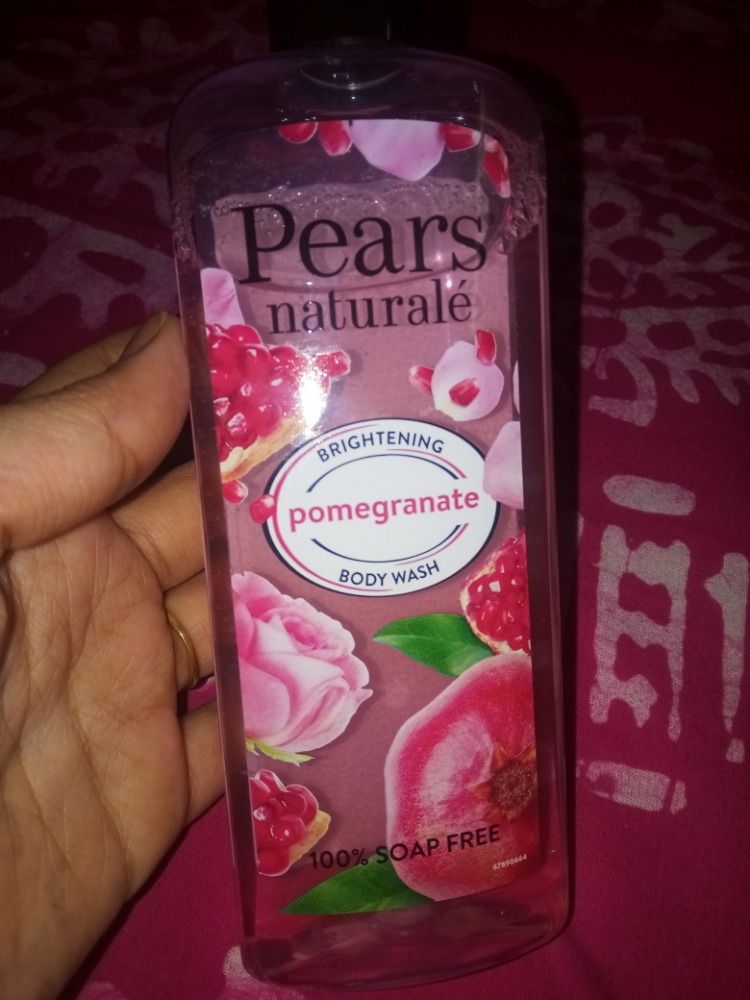 Pears Naturale Brightening Pomegranate Body Wash, Paraben Free Shower