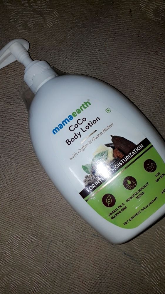 mamaearth coco body lotion
