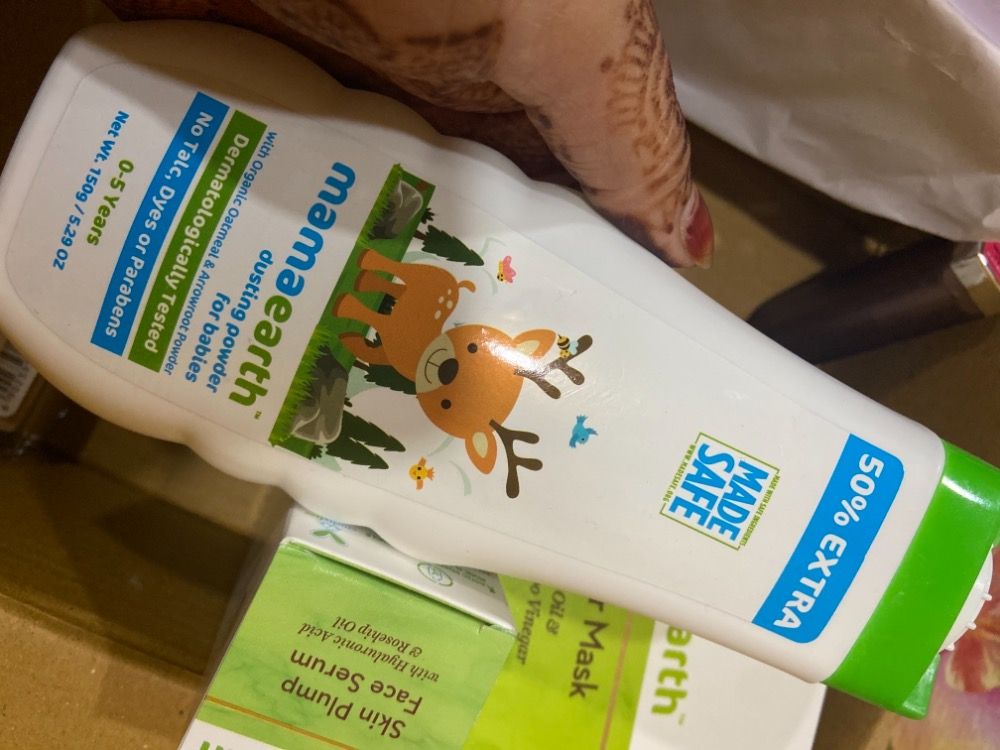 mamaearth face powder for adults