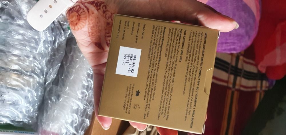 faces canada weightless stay matte compact shades