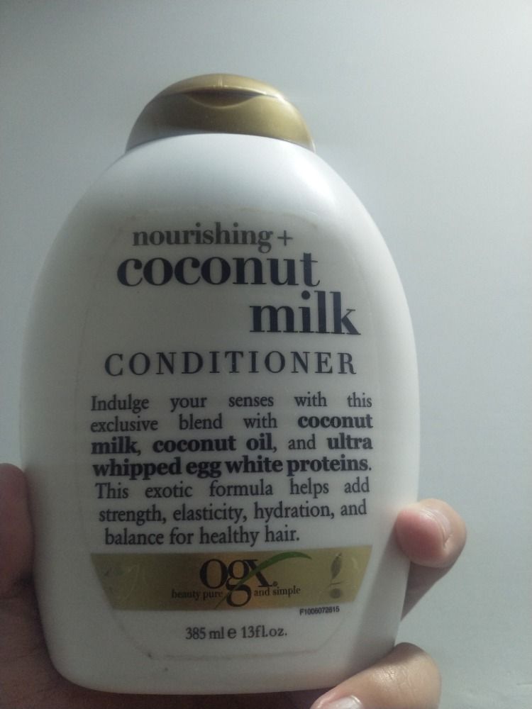 OGX Nourishing Coconut Milk Conditioner Reviews Online Nykaa