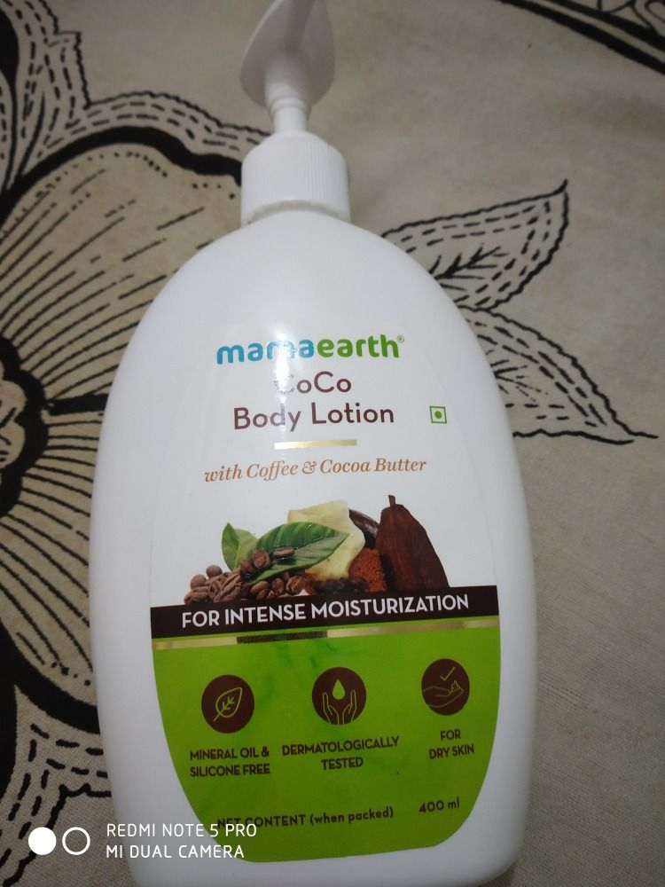 mamaearth coco body lotion