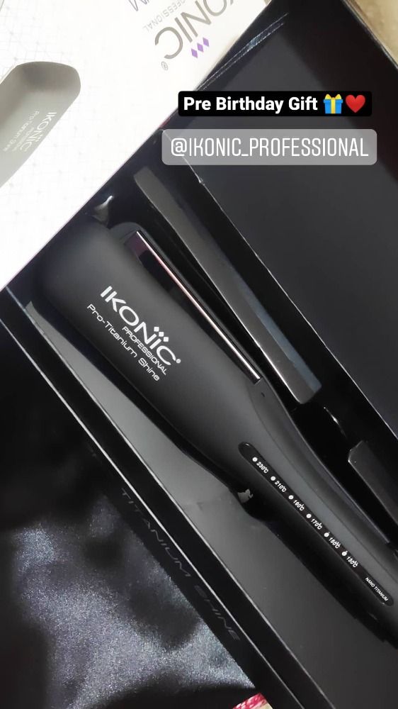 ikonic pro titanium shine straightener review