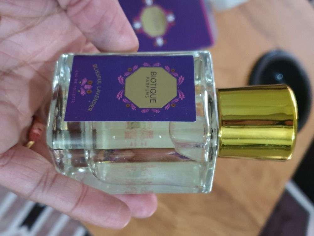 biotique blissfull lavender eau de toilette
