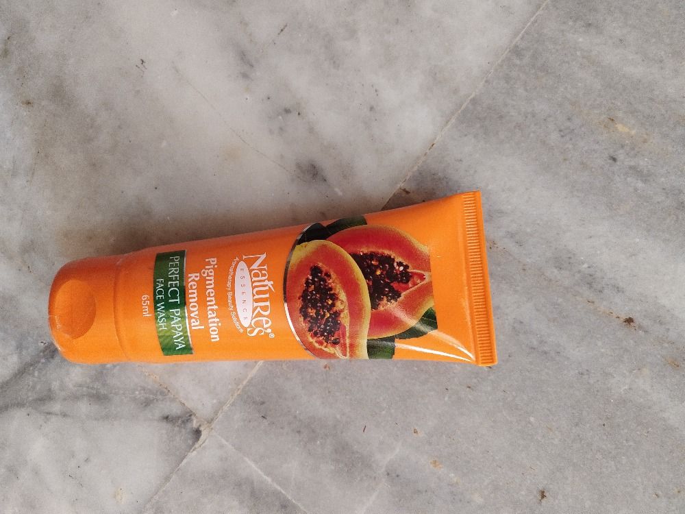 nature's pigmentation removal perfect papaya face wash