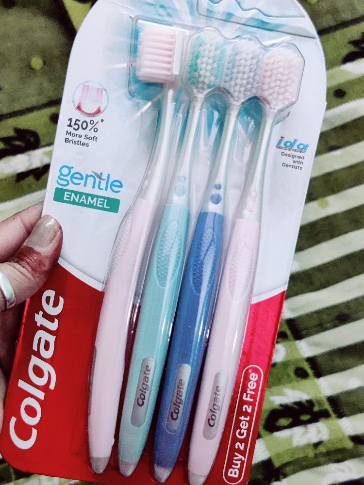 colgate gentle enamel toothbrush