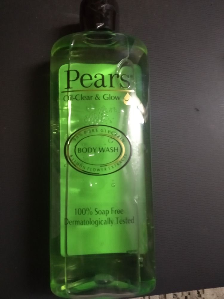 Pears Oil Clear And Glow Body Wash Paraben Free Shower Gel Pure