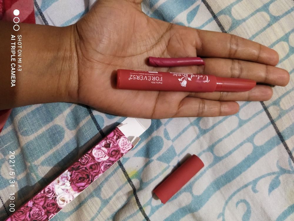 forever 52 rose velvet matte lipstick