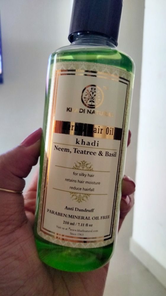 Buy KHADI NATURAL 18 HERBS HAIR OIL PARABEN MINERAL OIL FREE 210 ML Online   Get Upto 60 OFF at PharmEasy