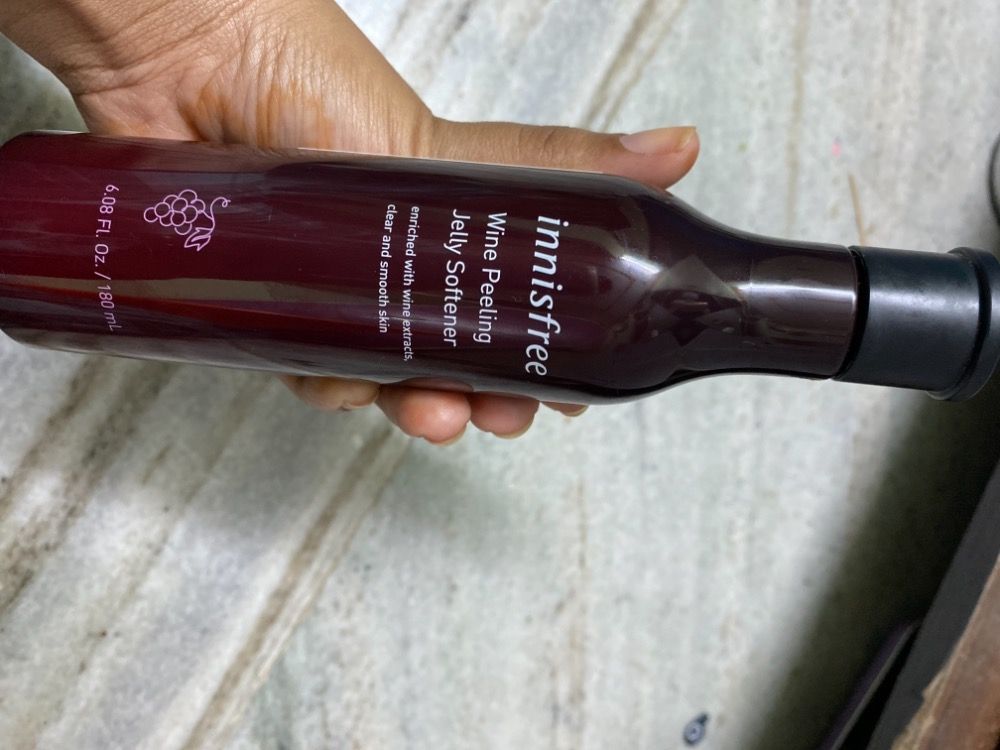 Innisfree Wine Peeling Jelly Softener Reviews Online Nykaa