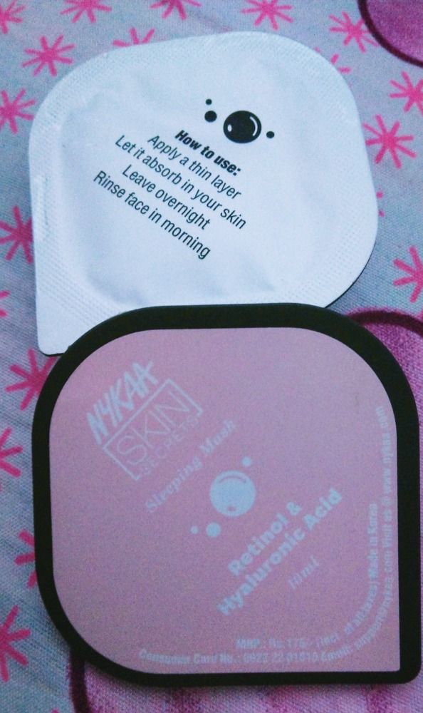 Nykaa Skin Secrets Rice Water & Vitamin C Sleeping Mask Reviews Online