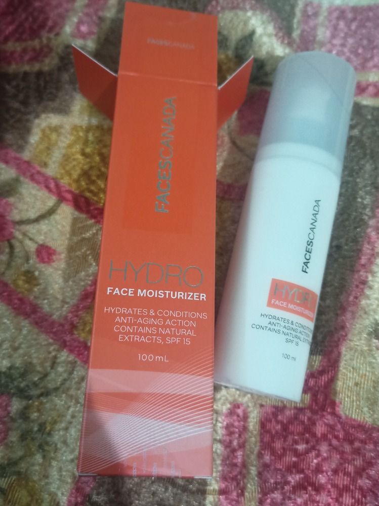 Faces Canada Hydro Face Moisturiser SPF 15 Reviews Online Nykaa