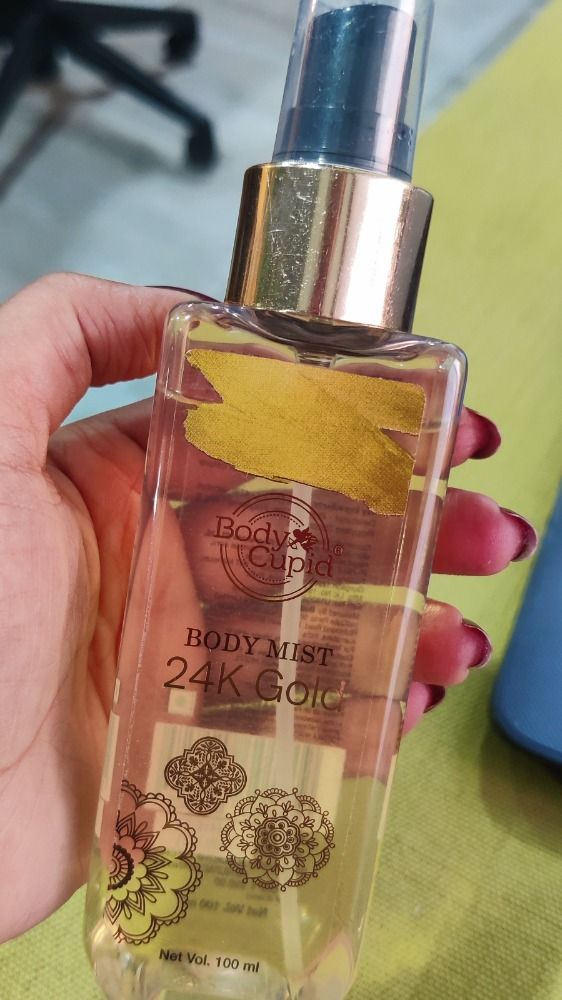Body Cupid 24k Gold Body Mist(100ml) Reviews Online Nykaa