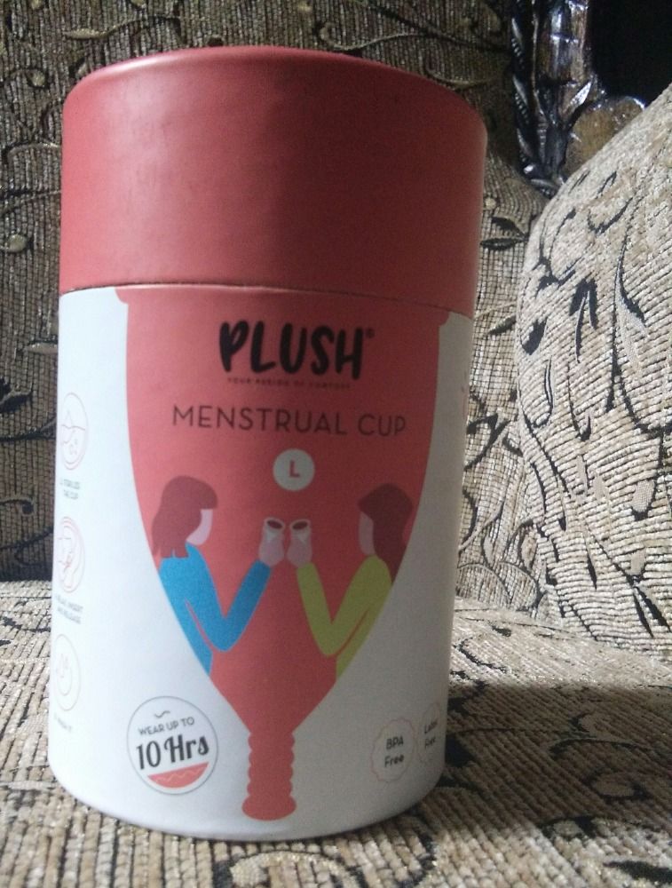 Plush Reusable L Menstrual Cup With Cotton Carry Pouch Reviews Online ...