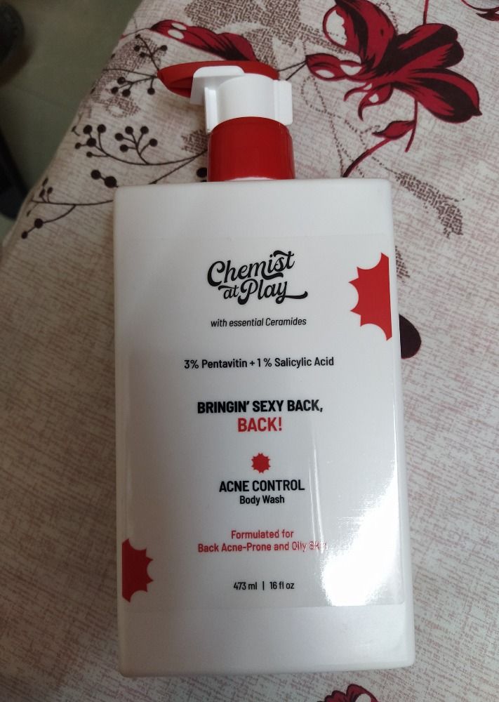 Chemist At Play 1 Salicylic Acid Acne Control Body Wash For Back And