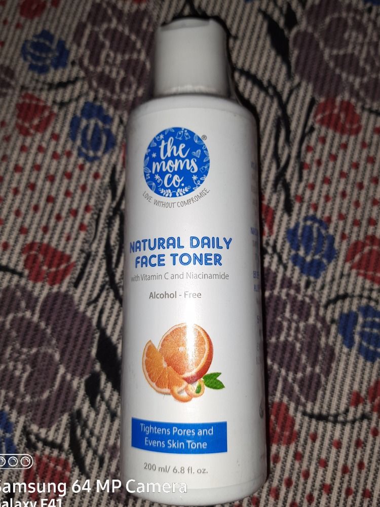 The Moms Co Natural Daily Vitamin C Face Toner With Niacinamide