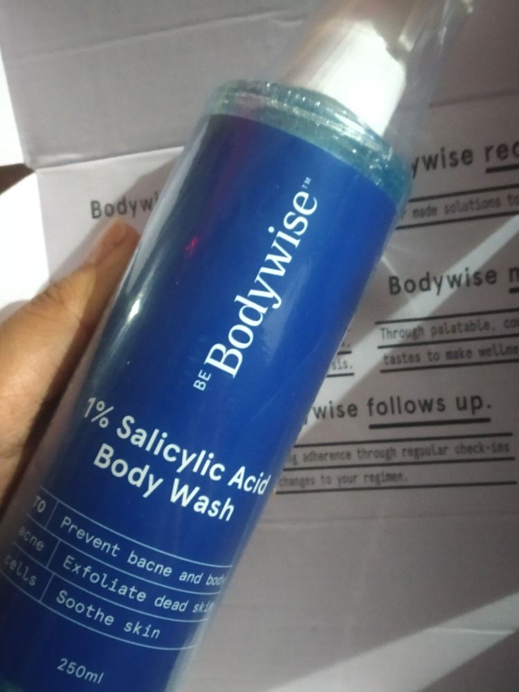 Be Bodywise 1 Salicylic Acid Body Wash Prevents Body Acne SLS