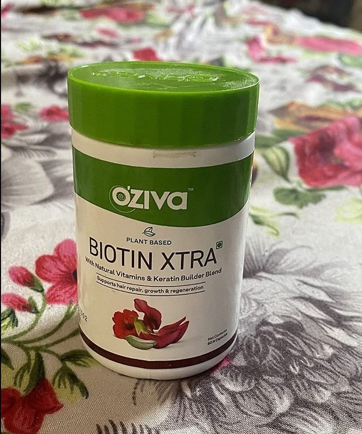 Oziva Essential Hair Nourishment Routine (Naturelle Infusion Hair Mask + Plant Based Biotin