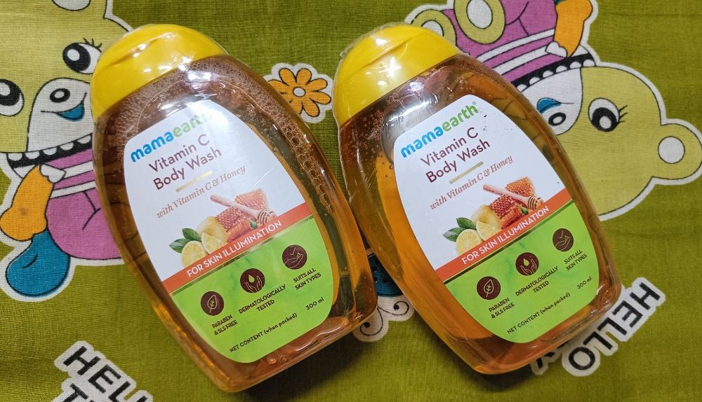 Mamaearth Vitamin C Body Wash With Vitamin C And Honey For Skin Illumination Reviews Online Nykaa 7116