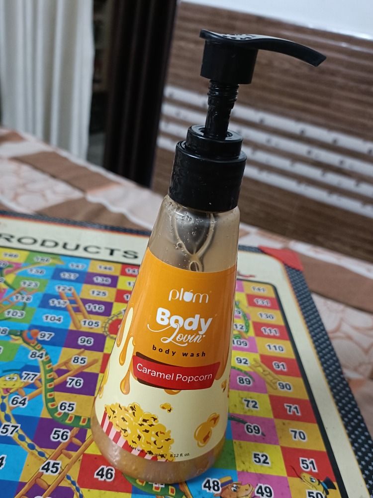 Plum Bodylovin' Caramel Popcorn Body Wash, Caramel Popcorn Fragrance