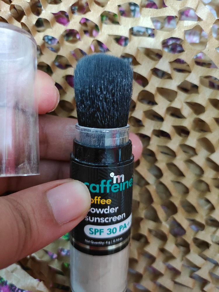 MCaffeine SPF 30 PA+++ Coffee Powder Sunscreen 100 Mineral, Matte