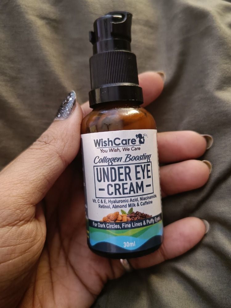 WishCare Collagen Boosting Under Eye Cream For Dark Circle, Puffy Eyes