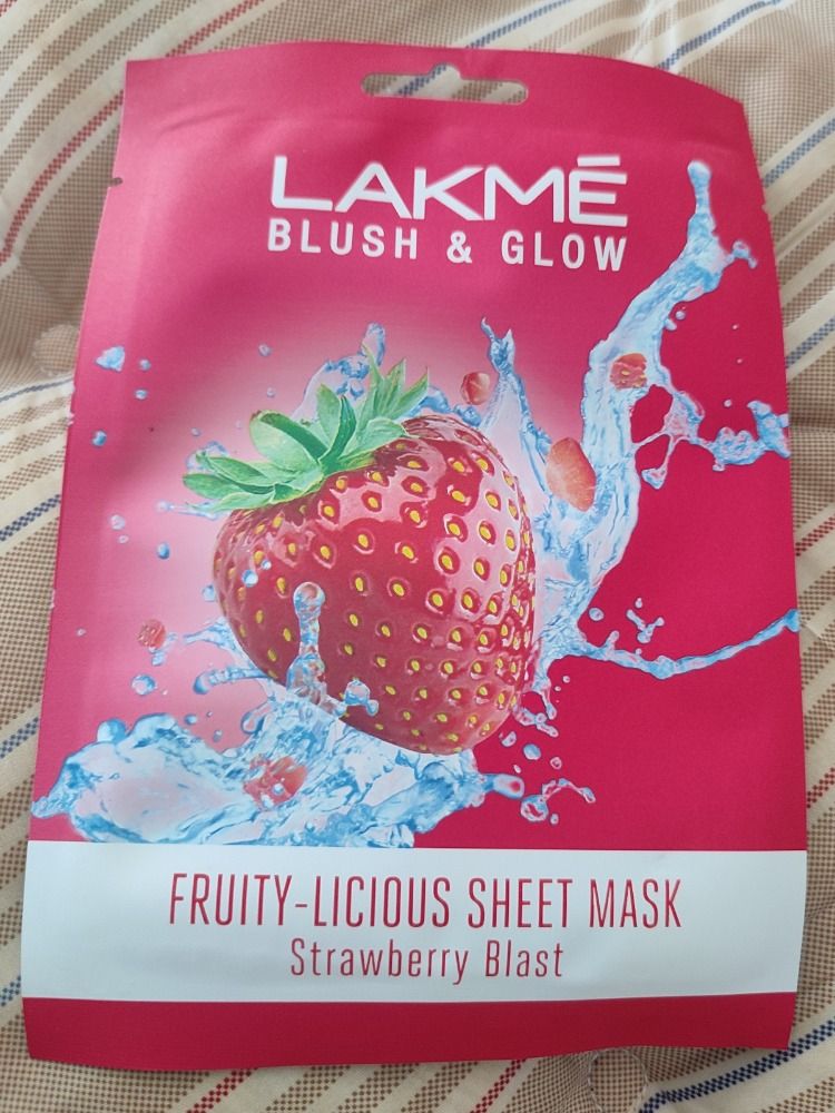 Lakme Blush & Glow Sheet Mask Reviews Online Nykaa