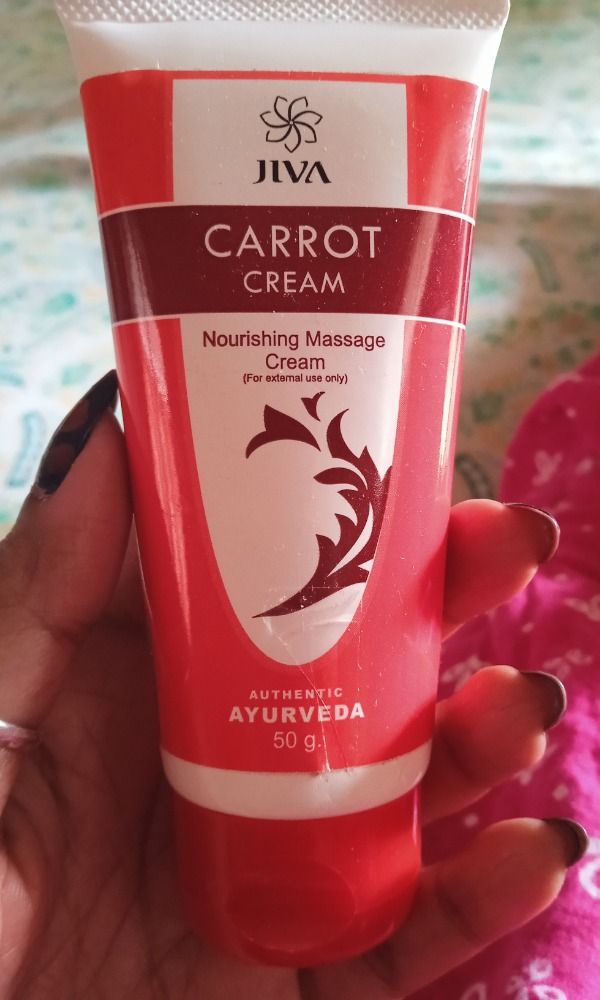 Jiva Ayurveda CARROT Nourishing Massage Cream Reviews Online Nykaa