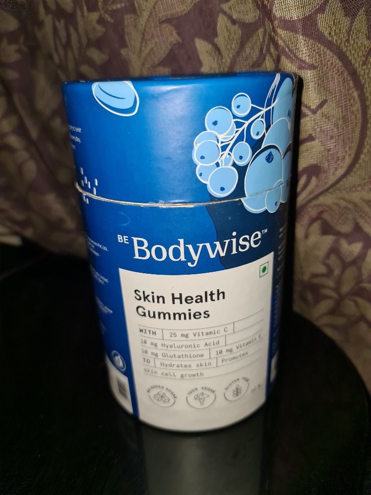 Be Bodywise Skin Health Gummies 60 Days Pack Glutathione And Vitamin C For Bright And Glowing 3980