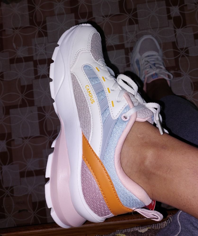 Campus Bliss Off White Running Shoes Reviews Online Nykaa