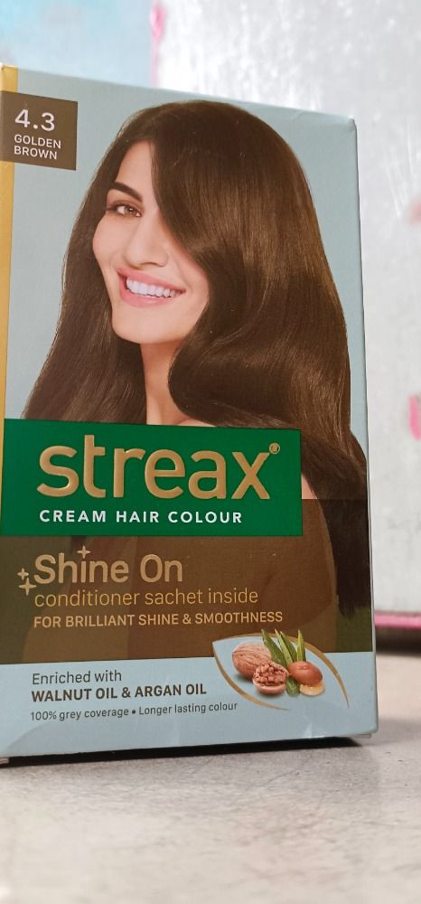 Streax Cream Hair Color for Unisex 120ml  73 Golden Blonde Pack of 1   Amazonin Beauty