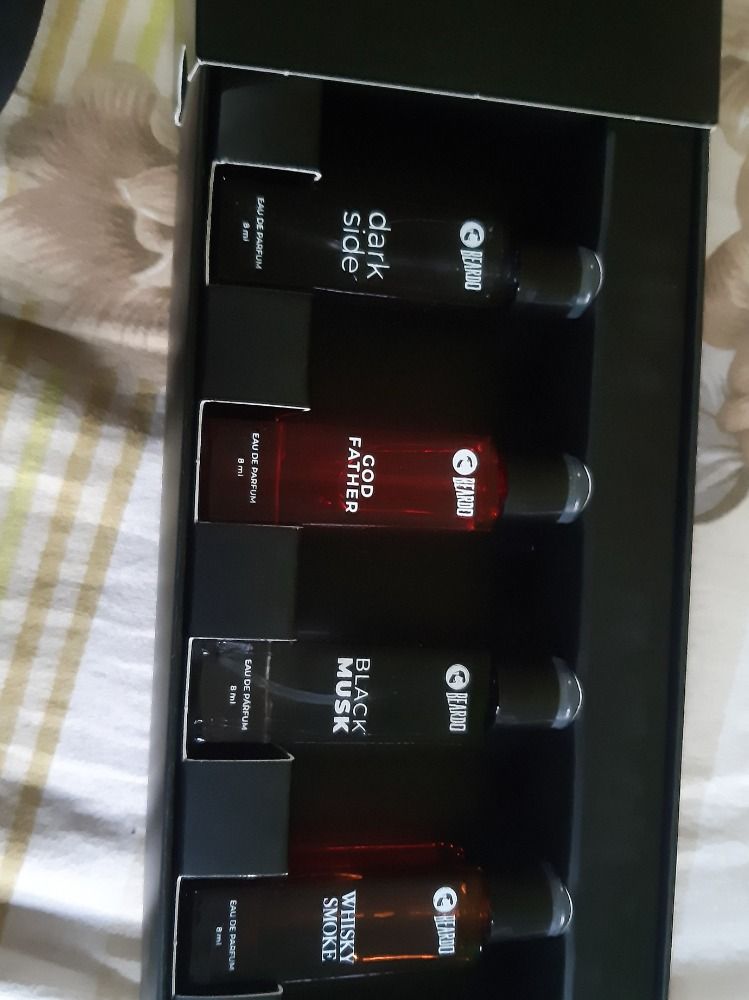 Beardo Assorted Premium Perfume Gift Set for Men 4 units with Long