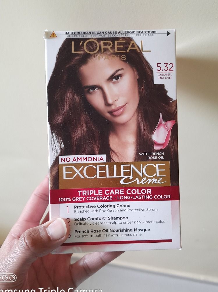 LOreal Paris SemiPermanent Hair Colour AmmoniaFree Formula   HoneyInfused Conditioner Glossy Finish Casting Crème Gloss Mahogany  550 875g72ml  Amazonin Beauty