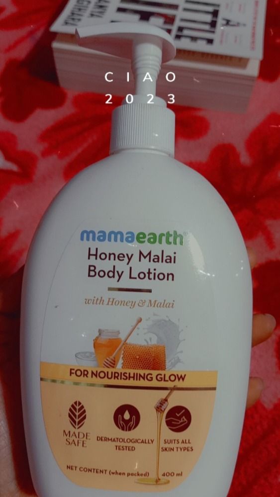 Mamaearth Honey Malai Body Lotion With Honey & Malai Reviews Online Nykaa