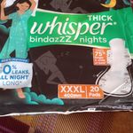 Whisper Bindazzz Night Thick XXXL Sanitary Pads for upto 0% Leaks - 75%  Longer, 20 heavy flow Pads Reviews Online