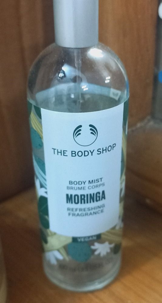 The body shop discount moringa body mist review