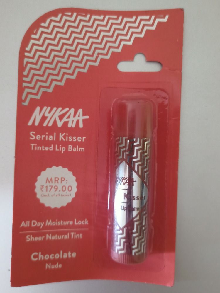 Nykaa Serial Kisser Tinted Lip Balm - Raspberry Reviews Online | Nykaa