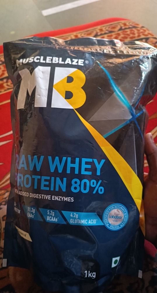 Muscleblaze Raw Whey Protein Concentrate With Digestive Enzymes