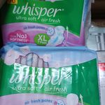 Buy WHISPER ULTRA SOFT SANITARY PADS - 15 PIECES (XL) Online & Get Upto 60%  OFF at PharmEasy