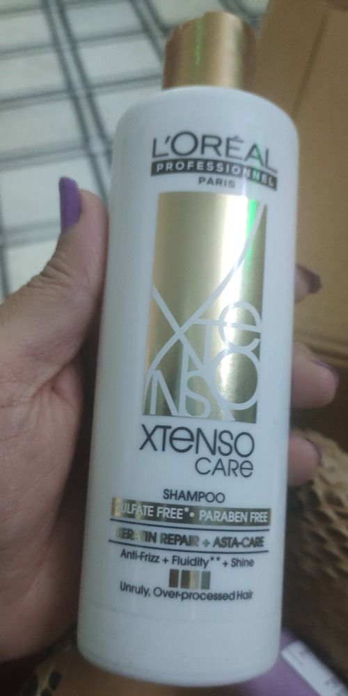 L'Oreal Professionnel Xtenso Care SulfateFree Shampoo For FrizzFree, Shiny & Manageable Hair